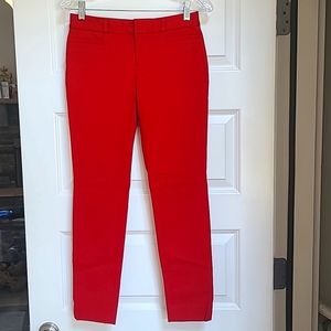 Red Banana Republic Skinny Pants